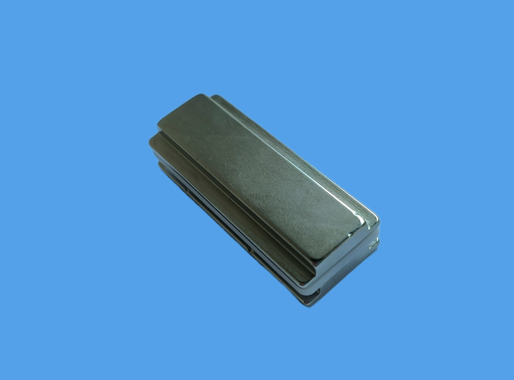 N52高等级镀镍台阶型磁铁块 50x20x5mm